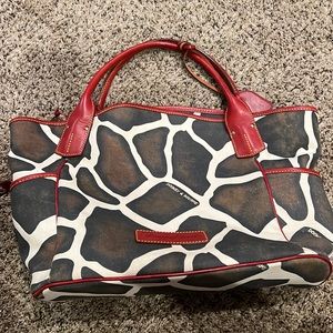 Dooney & Bourke Giraffe print purse